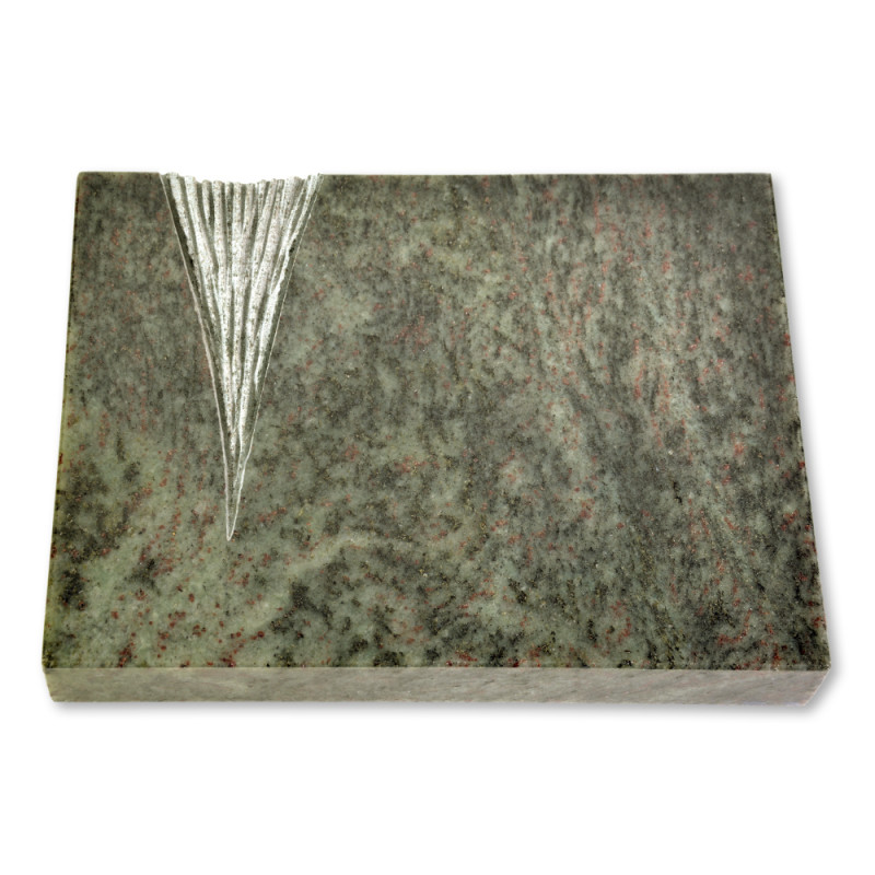 Grabtafel Delta - Tropical Green