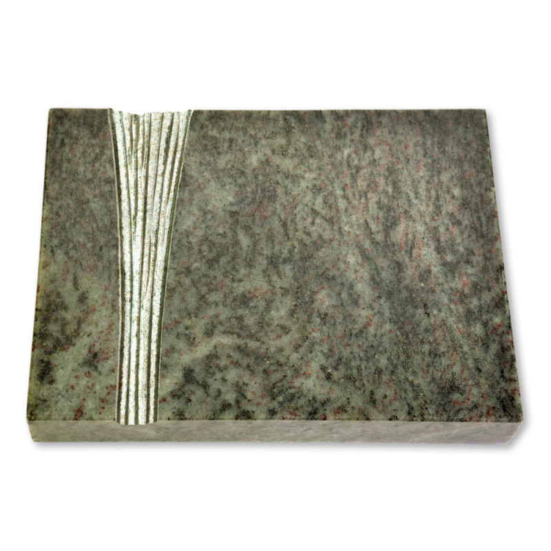 Grabtafel Strikt - Tropical Green