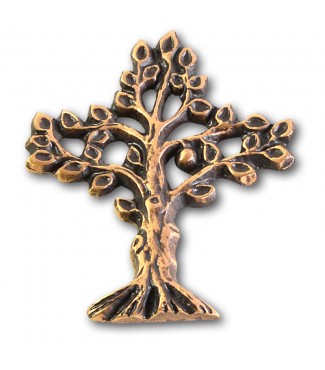 Metallornament Baum 2 (Bronze)