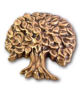 Metallornament Baum 3 (Bronze)