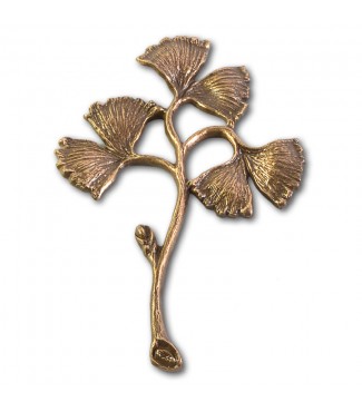 Metallornament Ginkgozweig 1 (Bronze)