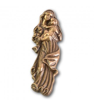 Metallornament Mariafigur (Bronze)