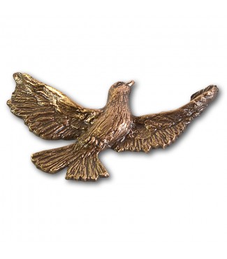 Metallornament Taube (Bronze)