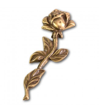 Metallornament Rose 7 (Bronze)