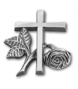 Metallornament Kreuz 1 (Alu)