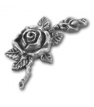 Metallornament Rose 1 (Alu)