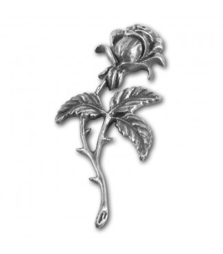 Metallornament Rose 2 (Alu)