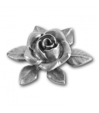 Metallornament Rose 4 (Alu)