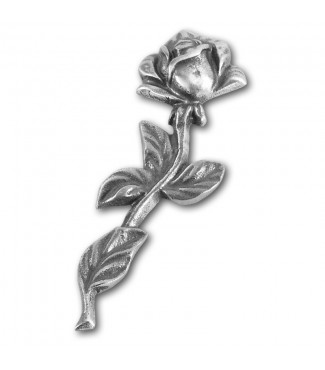 Metallornament Rose 7 (Alu)