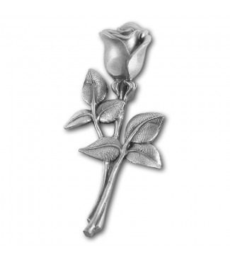 Metallornament Rose 8 (Alu)