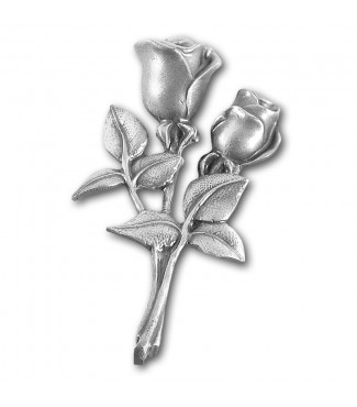 Metallornament Rose 11 (Alu)