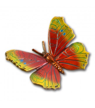 Metallornament Schmetterling 2 (Color)