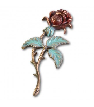 Metallornament Rose 2 (Color)